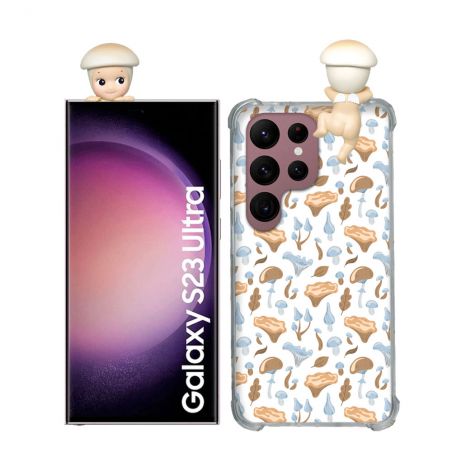 Coque Renforcée Pour Samsung Galaxy S23 Ultra Angel Hippers Champignon