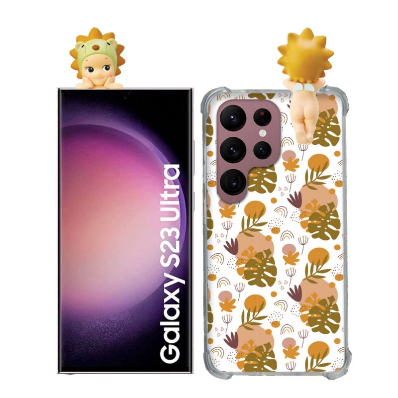 Coque Renforcée Pour Samsung Galaxy S23 Ultra Angel Hippers Lion