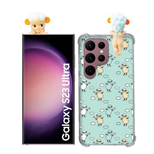 Coque Renforcée Pour Samsung Galaxy S23 Ultra Angel Hippers Mouton