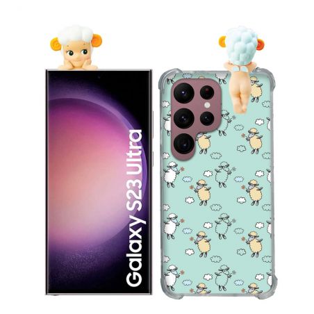 Coque Renforcée Pour Samsung Galaxy S23 Ultra Angel Hippers Mouton