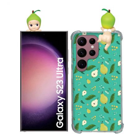 Coque Renforcée Pour Samsung Galaxy S23 Ultra Angel Hippers Poire