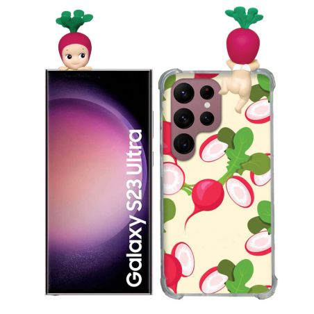 Coque Renforcée Pour Samsung Galaxy S23 Ultra Angel Hippers Radis