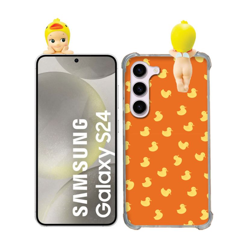 Coque Renforcée Pour Samsung Galaxy S24 Angel Hippers Canard