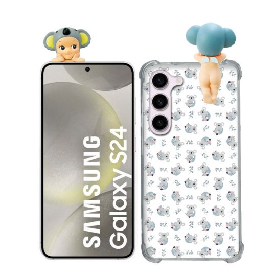 Coque Renforcée Pour Samsung Galaxy S24 Angel Hippers Koala