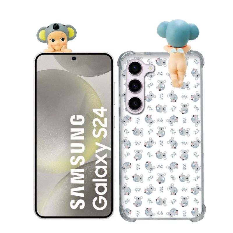 Coque Renforcée Pour Samsung Galaxy S24 Angel Hippers Koala
