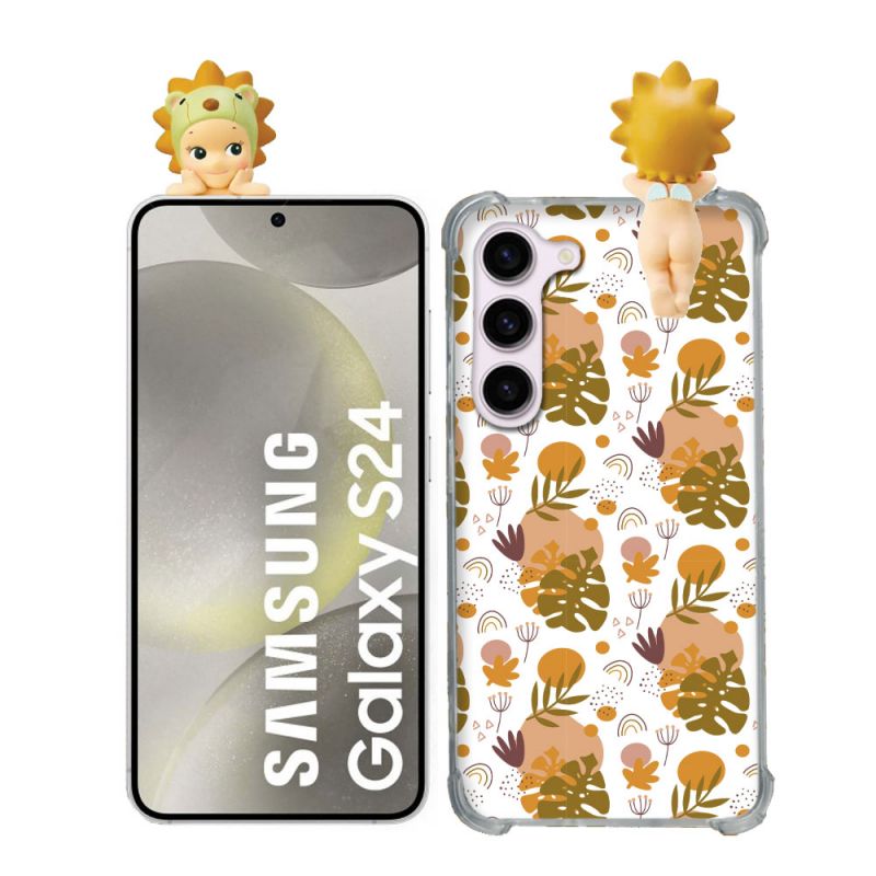 Coque Renforcée Pour Samsung Galaxy S24 Angel Hippers Lion