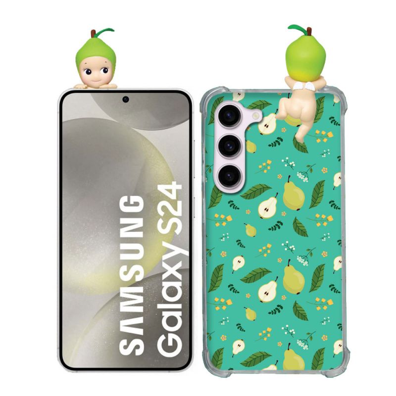 Coque Renforcée Pour Samsung Galaxy S24 Angel Hippers Poire