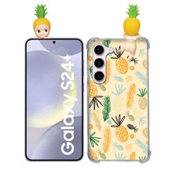 Coque Renforcée Pour Samsung Galaxy S24 Plus Angel Hippers Ananas