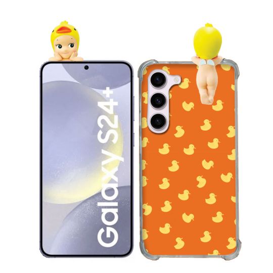 Coque Renforcée Pour Samsung Galaxy S24 Plus Angel Hippers Canard