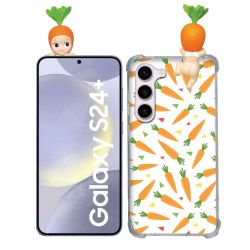 Coque Renforcée Pour Samsung Galaxy S24 Plus Angel Hippers Carotte