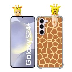 Coque Renforcée Pour Samsung Galaxy S24 Plus Angel Hippers Girafe