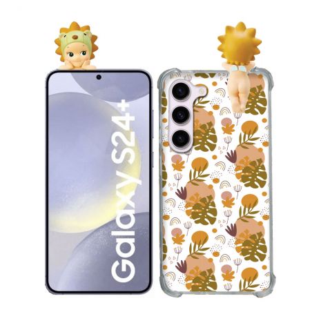 Coque Renforcée Pour Samsung Galaxy S24 Plus Angel Hippers Lion