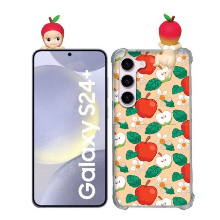 Coque Renforcée Pour Samsung Galaxy S24 Plus Angel Hippers Pomme