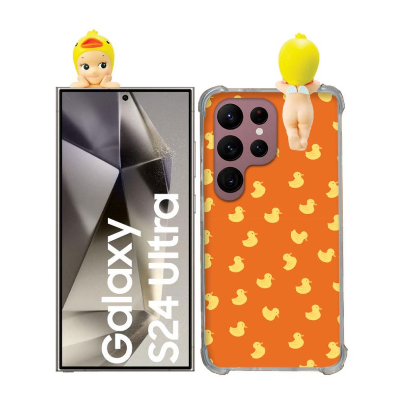 Coque Renforcée Pour Samsung Galaxy S24 Ultra Angel Hippers Canard