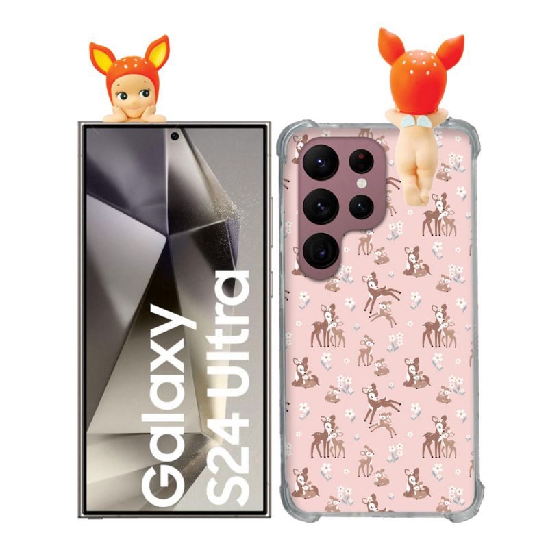 Coque Renforcée Pour Samsung Galaxy S24 Ultra Angel Hippers Faon