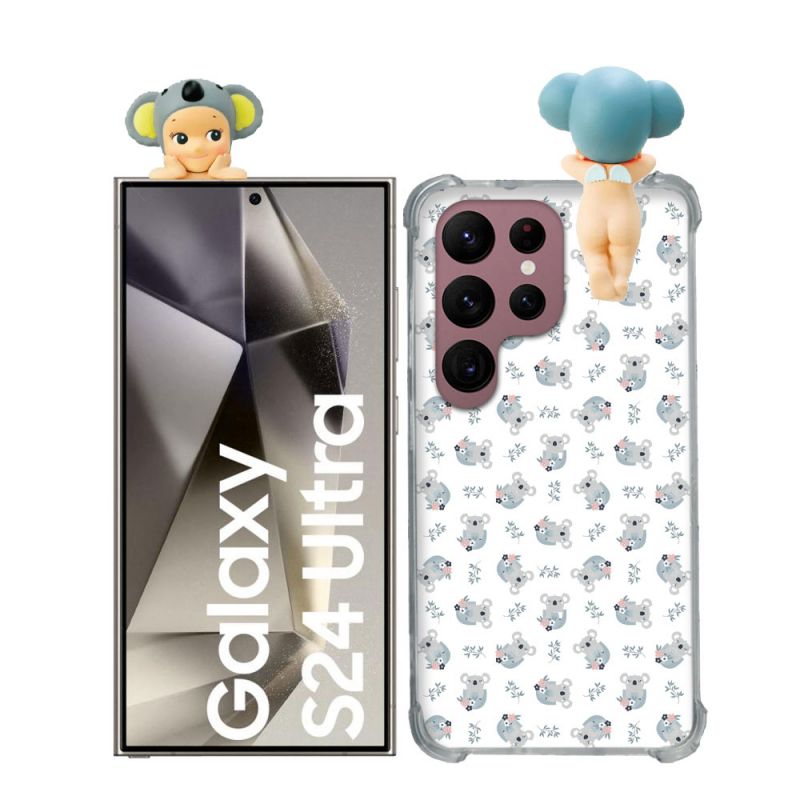 Coque Renforcée Pour Samsung Galaxy S24 Ultra Angel Hippers Koala