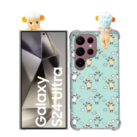Coque Renforcée Pour Samsung Galaxy S24 Ultra Angel Hippers Mouton