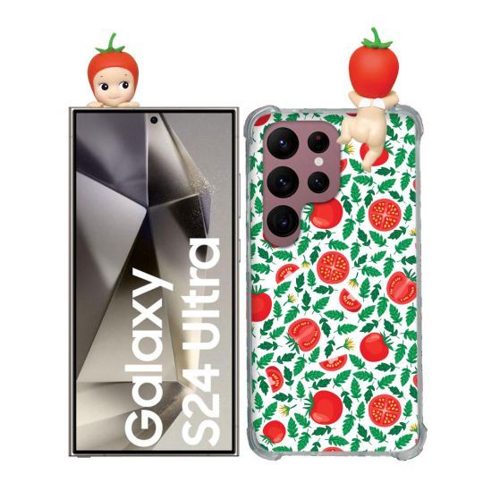 Coque Renforcée Pour Samsung Galaxy S24 Ultra Angel Hippers Tomate