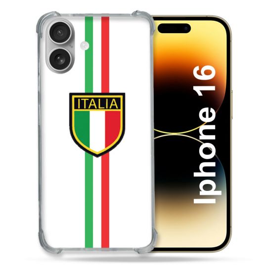 Coque Magnétique Compatible Magsafe Pour Iphone 16 Voyage Italie 3 Blanc