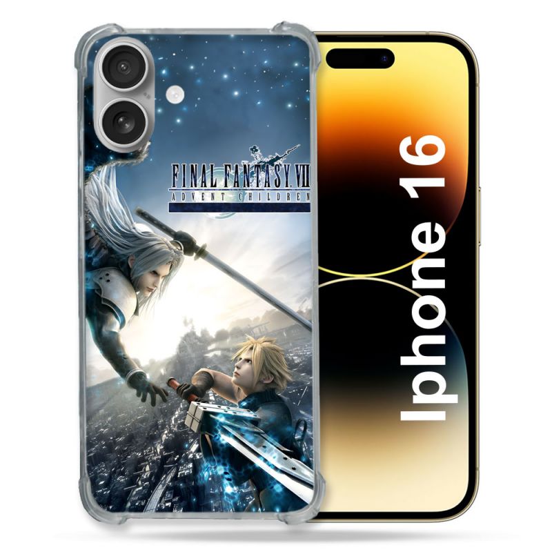 Coque Magnétique Compatible Magsafe Pour Iphone 16 Final Fantaisy