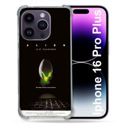 Coque Magnétique Compatible Magsafe Pour Iphone 16 Pro Plus Alien Affiche