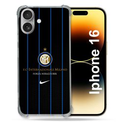 Coque Magnétique Compatible Magsafe Pour Iphone 16 Foot Inter Milan