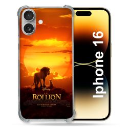 Coque Magnétique Compatible Magsafe Pour Iphone 16 Le Roi Lion Affiche