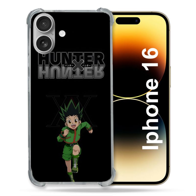 Coque Magnétique Compatible Magsafe Pour Iphone 16 Manga Hunter X Hunter Gon