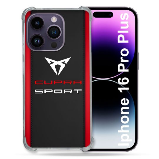 Coque Magnétique Compatible Magsafe Pour Iphone 16 Pro Plus Cupra