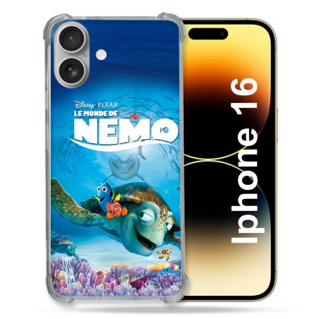 Coque Magnétique Compatible Magsafe Pour Iphone 16 Nemo Affiche