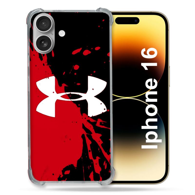 Coque Magnétique Compatible Magsafe Pour Iphone 16 Under Armour