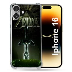 Coque Magnétique Compatible Magsafe Pour Iphone 16 Zelda