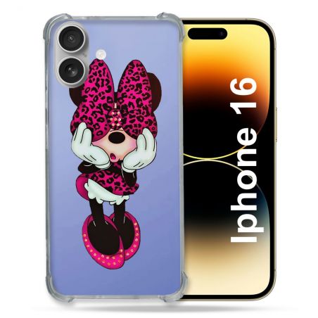 Coque Transparente Pour Iphone 16 Minnie