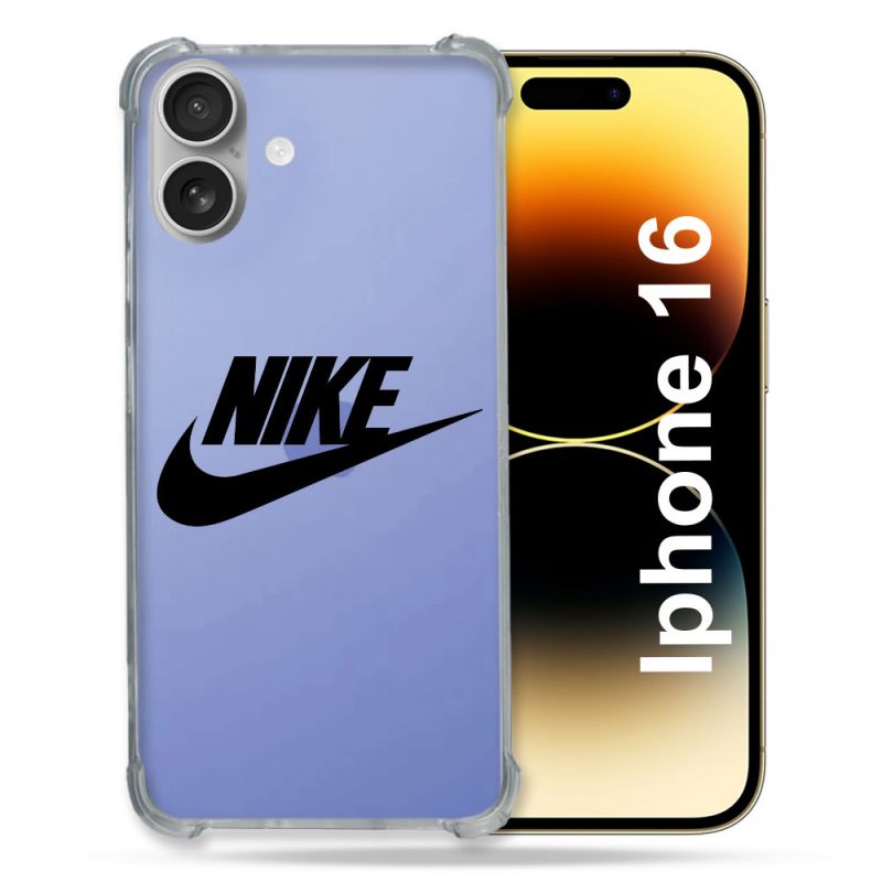 Coque Transparente Pour Iphone 16 Nike