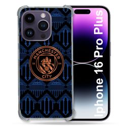 Coque Magnétique Compatible Magsafe Pour Iphone 16 Pro Plus Foot Manchester City
