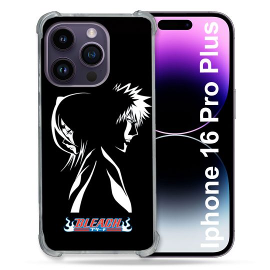 Coque Magnétique Compatible Magsafe Pour Iphone 16 Pro Plus Manga Bleach Duo