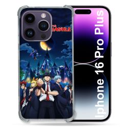 Coque Magnétique Compatible Magsafe Pour Iphone 16 Pro Plus Manga Mashle
