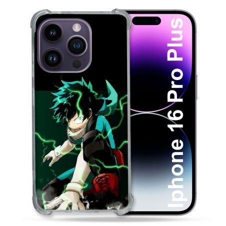 Coque Magnétique Compatible Magsafe Pour Iphone 16 Pro Plus Manga My Hero Academia Deku