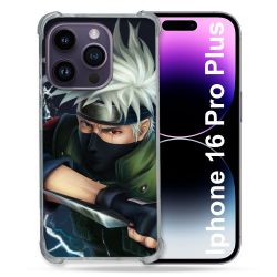 Coque Magnétique Compatible Magsafe Pour Iphone 16 Pro Plus Manga Naruto Kakashi