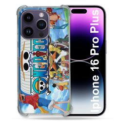 Coque Magnétique Compatible Magsafe Pour Iphone 16 Pro Plus Manga One Piece Sunny