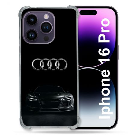 Coque Magnétique Compatible Magsafe Pour Iphone 16 Pro Audi