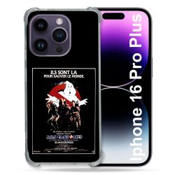 Coque Magnétique Compatible Magsafe Pour Iphone 16 Pro Plus SOS Fantome Affiche