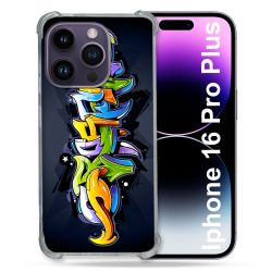 Coque Magnétique Compatible Magsafe Pour Iphone 16 Pro Plus Street Art Graffiti