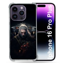 Coque Magnétique Compatible Magsafe Pour Iphone 16 Pro Plus The Witcher