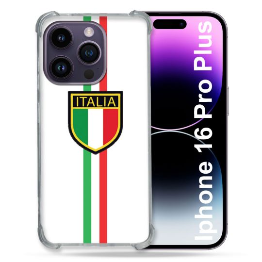 Coque Magnétique Compatible Magsafe Pour Iphone 16 Pro Plus Voyage Italie 3 Blanc