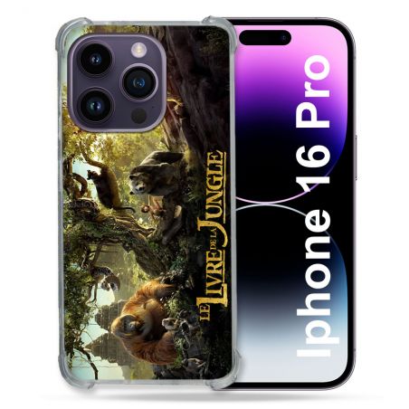 Coque Magnétique Compatible Magsafe Pour Iphone 16 Pro Le Livre De La Jungle Affiche