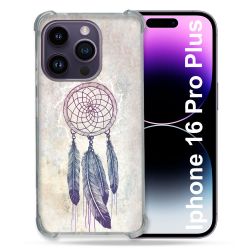 Coque Magnétique Compatible Magsafe Pour Iphone 16 Pro Plus Zen Attrape Reve Blanc