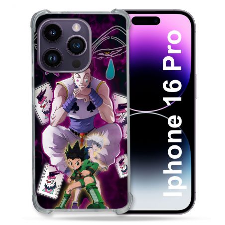 Coque Magnétique Compatible Magsafe Pour Iphone 16 Pro Manga Hunter X Hunter Hisoka