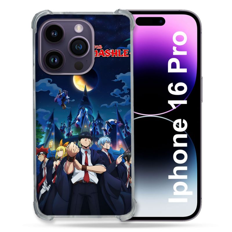Coque Magnétique Compatible Magsafe Pour Iphone 16 Pro Manga Mashle