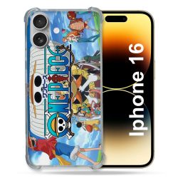 Coque Magnétique Compatible Magsafe Pour Iphone 16 Pro Manga One Piece Sunny